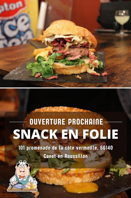 Saumon grillé à Snack en Folie