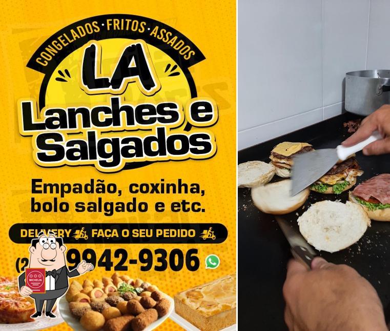 See this picture of La Lanches