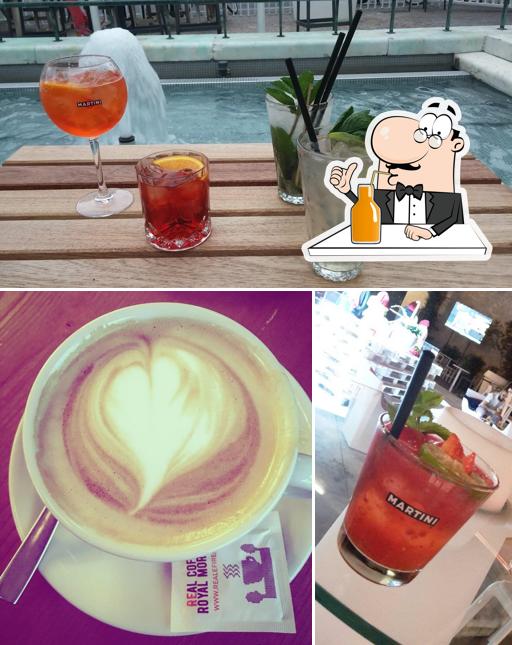 Enjoy a beverage at Reale Firenze