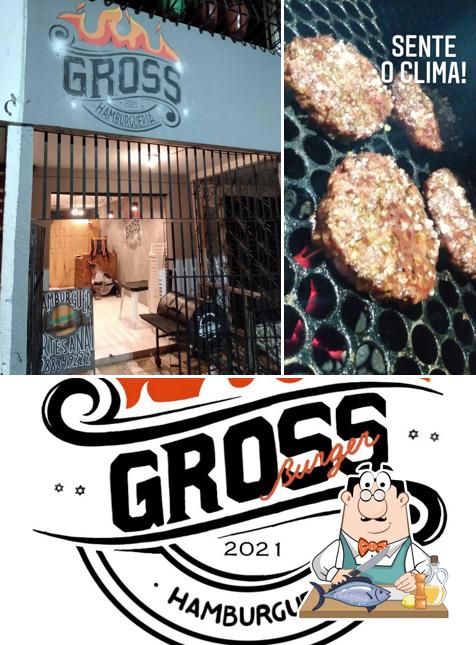 Gross Burger serve um menu para amantes de frutos do mar