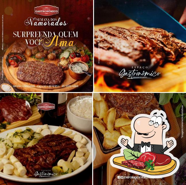 Empório Gastronômico - Carnes Especiais e Delicatessen oferece pratos de carne