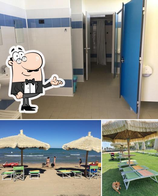 Dai un'occhiata agli interni di Agricamping Garden Beach