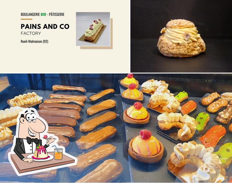 Pains & Co Factory offre une éventail de desserts