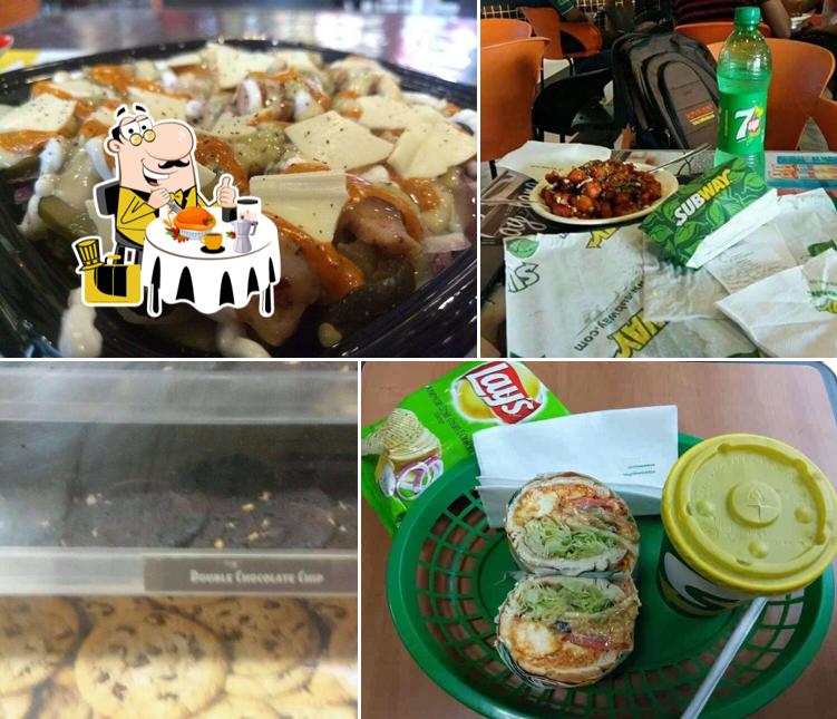 Food at Subway New Town Kolkata