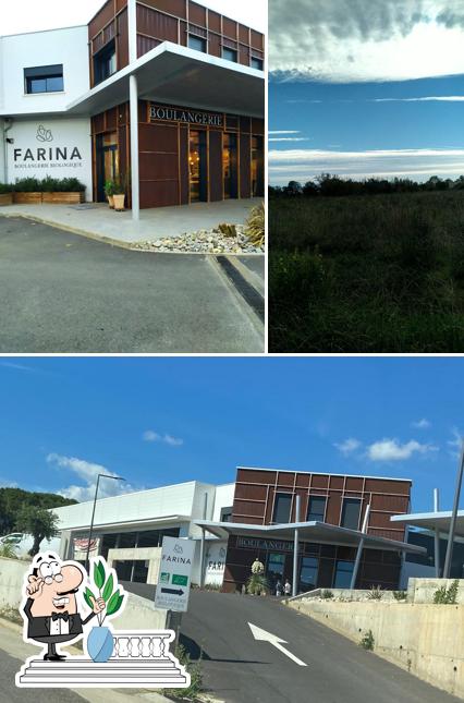 L'extérieur de Boulangerie Farina