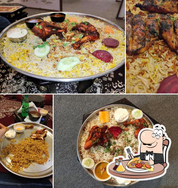 Pick pizza at The Arabian Mandi