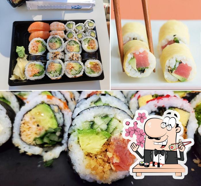 Les sushi sont disponibles à Yuzu sushi