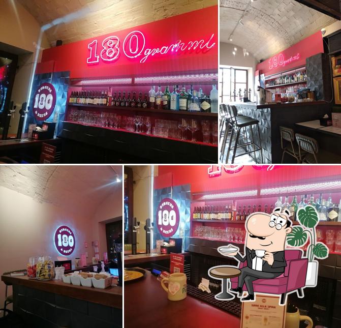 Gli interni di 180 Grammi Burgers & Beers San Frediano