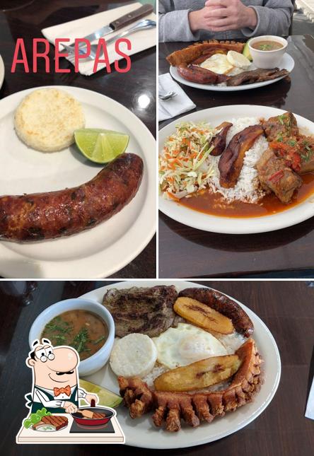 Pick meat dishes at Donde Adela Colombian Restaurant