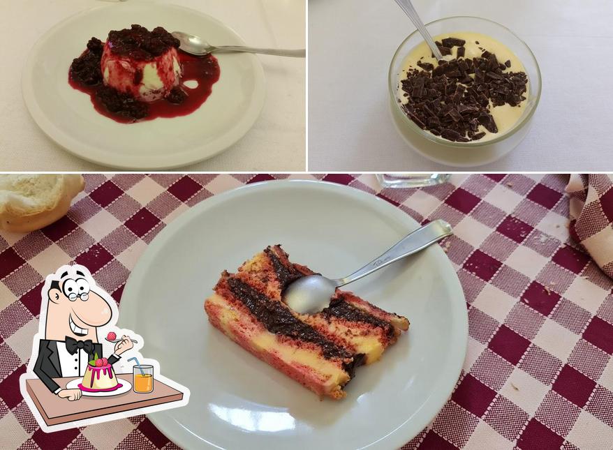 Trattoria La Bassa propone un'ampia gamma di dessert