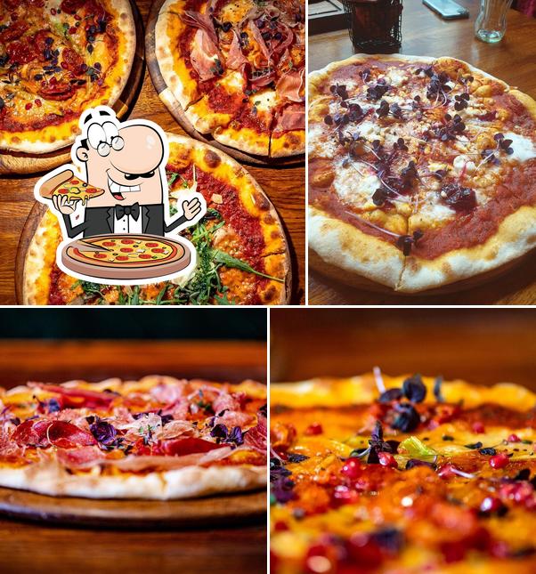Отведайте пиццу в "Mugshot Restaurants Bristol"