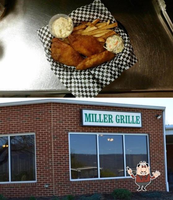 Еда в "Miller Grille"