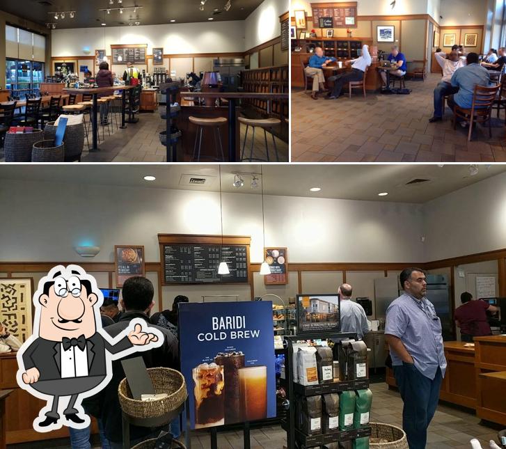 The interior of Peet's Coffee