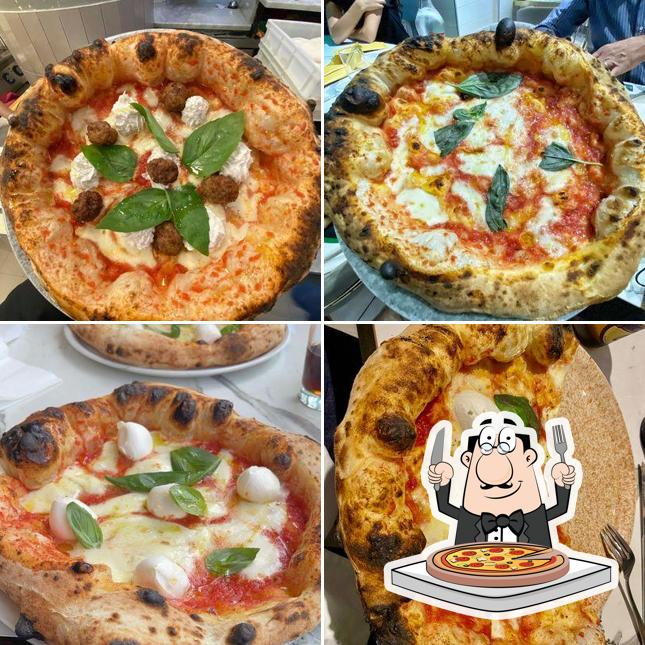 Scegli tra le molte varianti di pizza