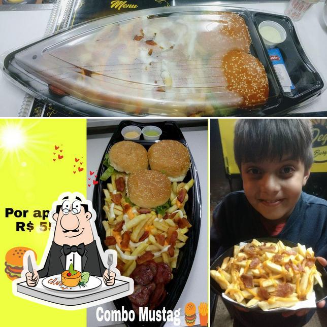 Comida em Degust Burguer