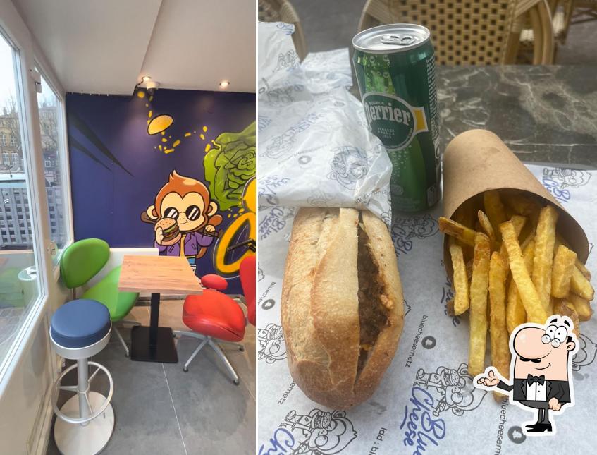 L'intérieur de Blue CheeseBurger