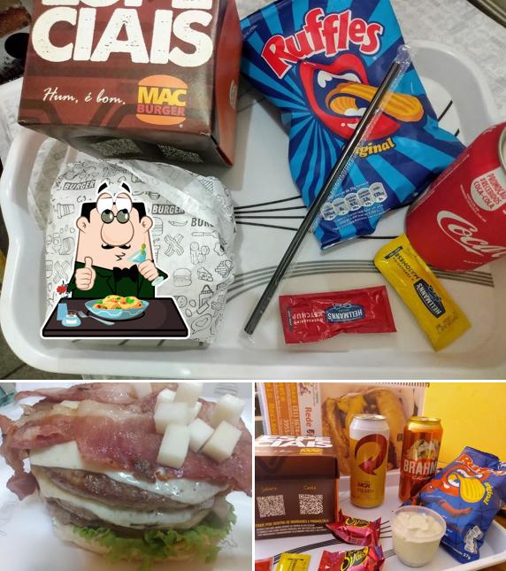 Entre diversos coisas, comida e cerveja podem ser encontrados no MacBurger Caeté MG