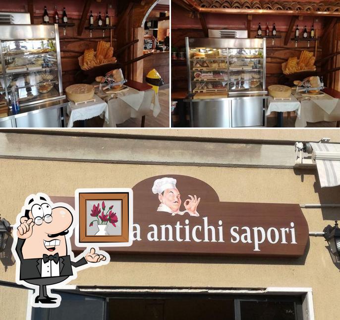 Gli interni di New Locanda Antichi Sapori