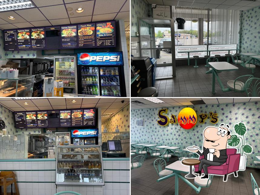 L'intérieur de Sammy's Donair