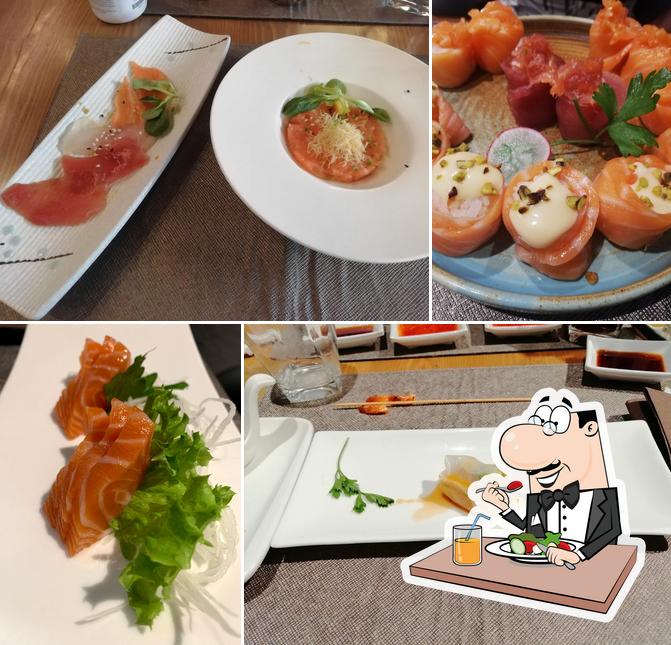 Food at Sushi mori