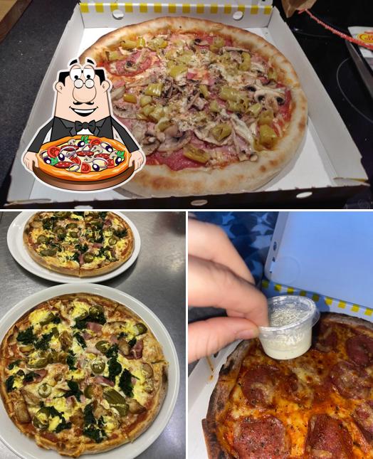 Try out various kinds of pizza