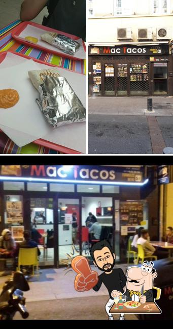 Nourriture à Mac tacos