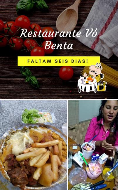 Comida em Restaurante Vó Benta