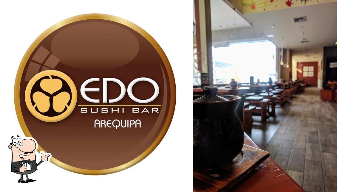 See this pic of Edo Sushi Bar