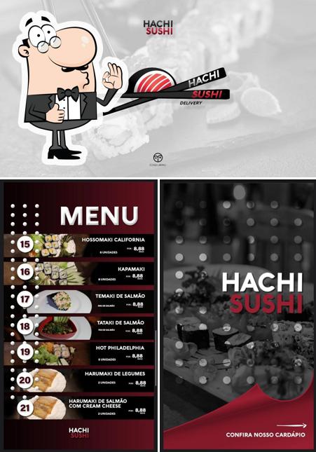 Look at the image of Hachi Sushi Delivery