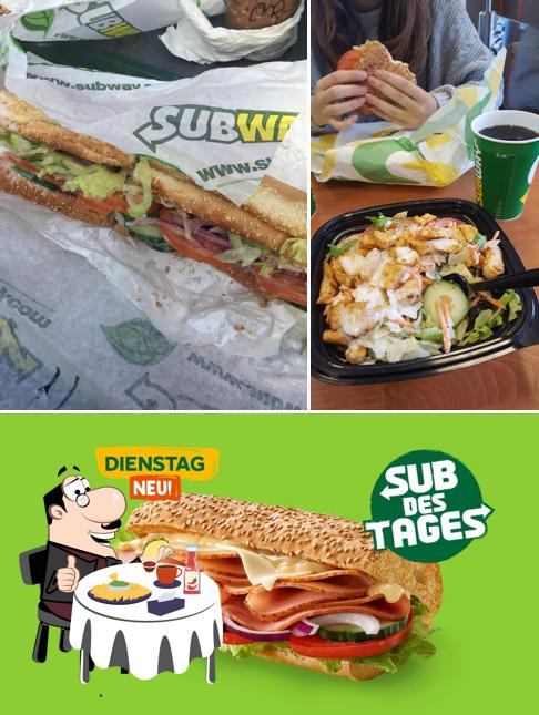 Essayez un hamburger à Subway