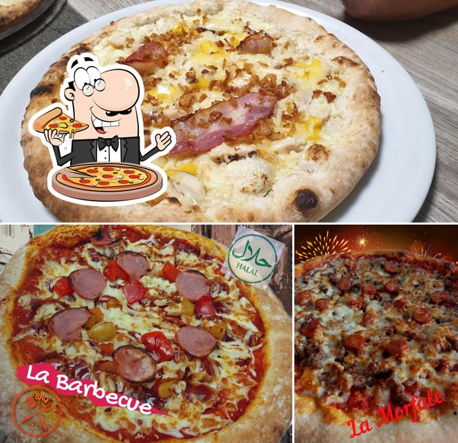 Choisissez des pizzas à Family Pizz 45