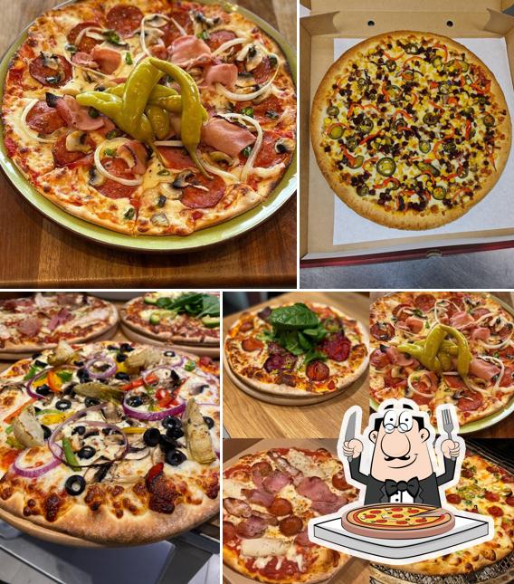 Elige una pizza en Portobello pizza