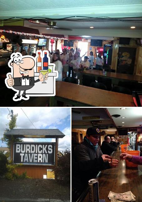 Mira las fotos que hay de barra de bar y exterior en Burdick's Tavern