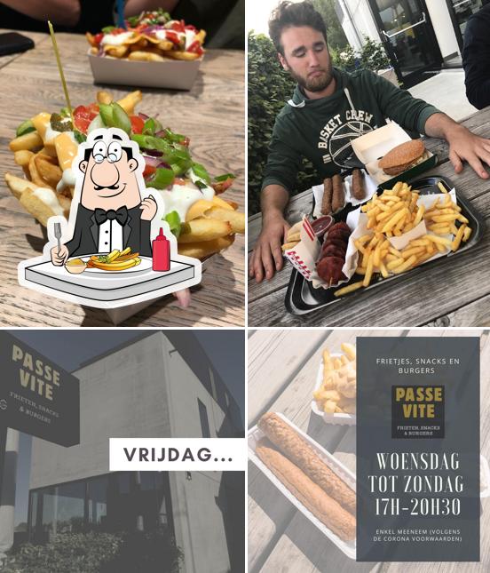 Commandez des frites à Frituur Passe-vite