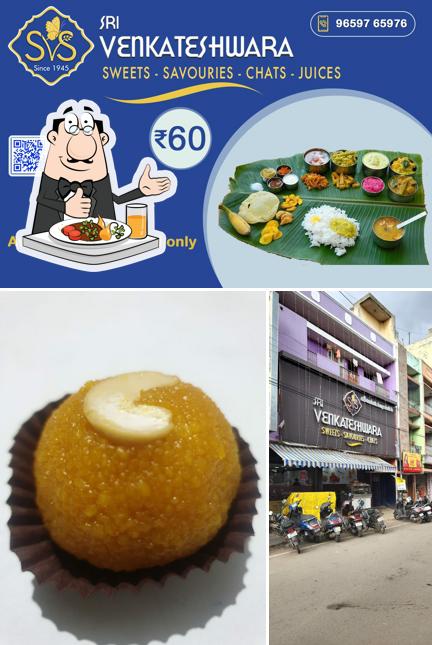 SRI VENKATESHWARA SWEETS MG ROAD is distinguished by food and exterior