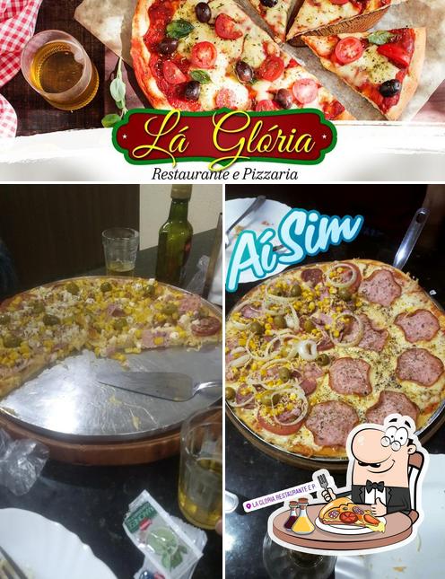 Peça pizza no Restaurante & Pizzaria La Gloria