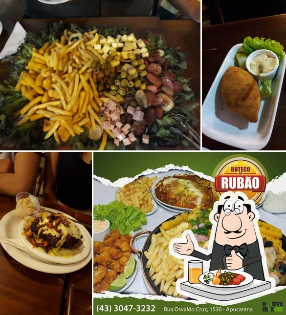 Comida em Boteco do Rubão