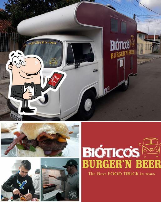 Here's a photo of Biótico's Burger'n Beer