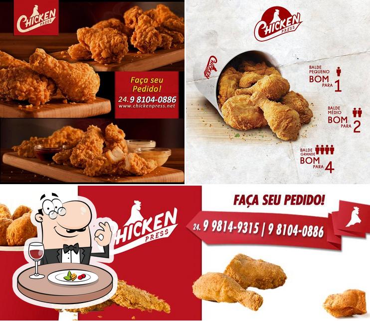 Comida em ChickenPress