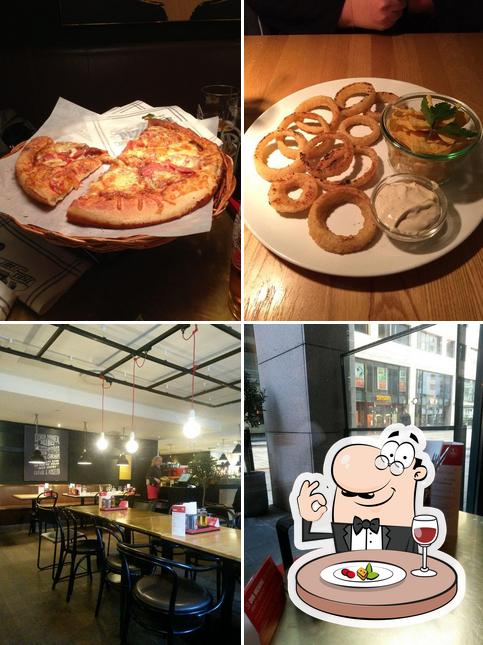 Peppes Pizza - Aker Brygge se distingue por su comida y interior