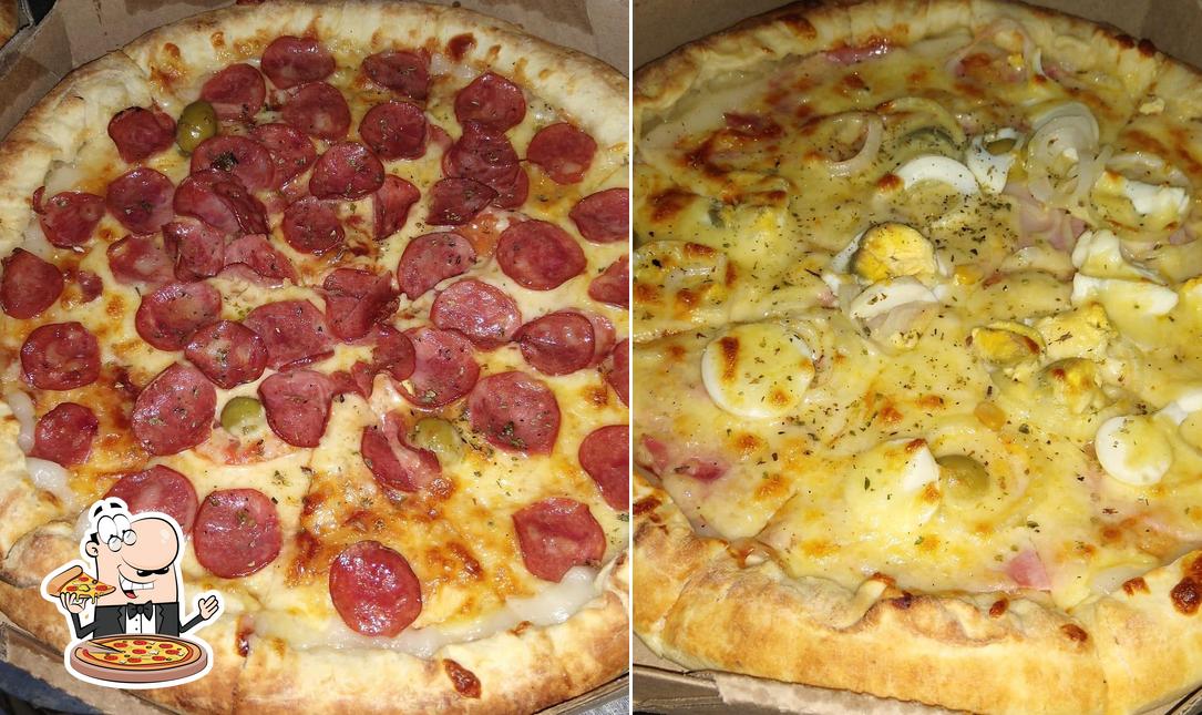 No Pizzaria delicia de sabor, você pode conseguir pizza