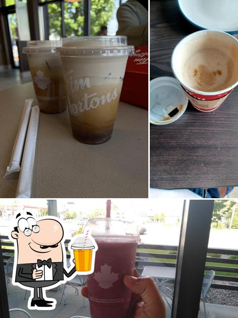 Profitez d'un verre à Tim Hortons