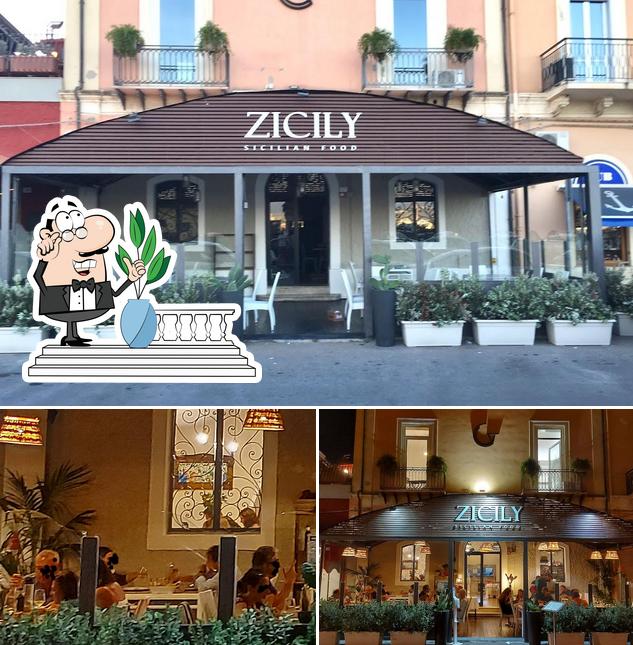 Gli esterni di Zicily Sicilian Restaurant