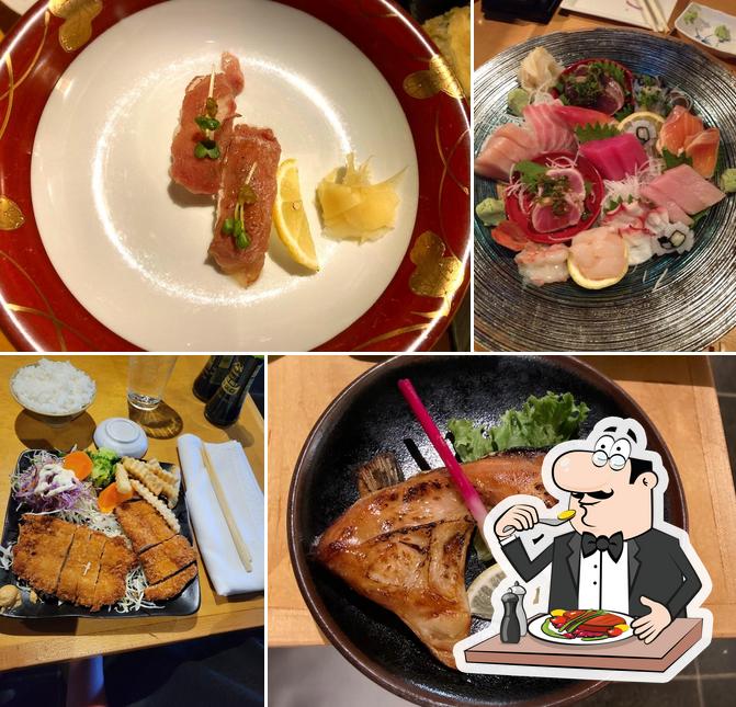 Platos en Sushi Masa Japanese Restaurant