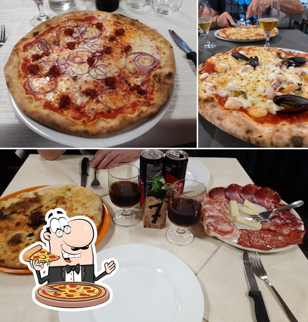 Prenez des pizzas à Ristorante Il Segreto