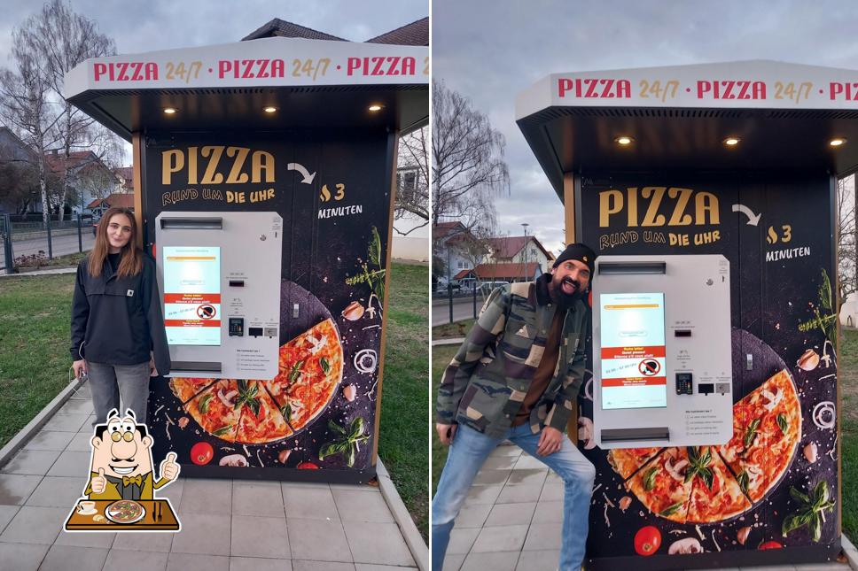 Choisissez des pizzas à Pizza Automat