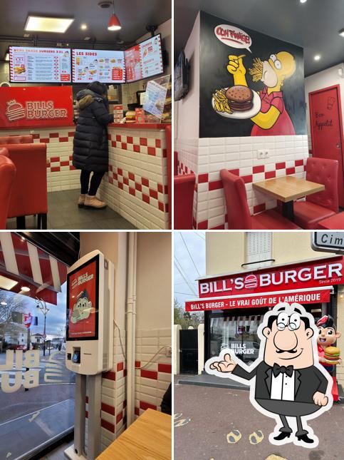 L'intérieur de Bill's Burger Neuilly-Plaisance