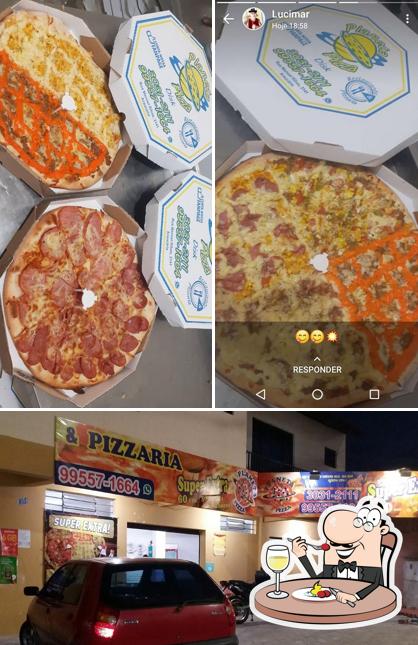 A Pizzaria Planeta pizza se destaca pelo comida e exterior