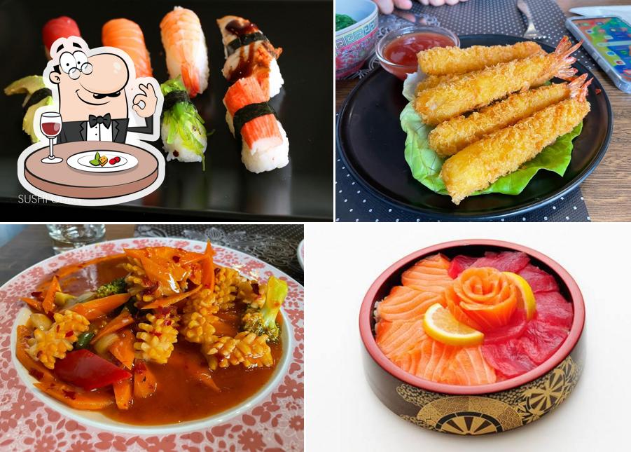 Блюда в "Sushi Oden Genappe"