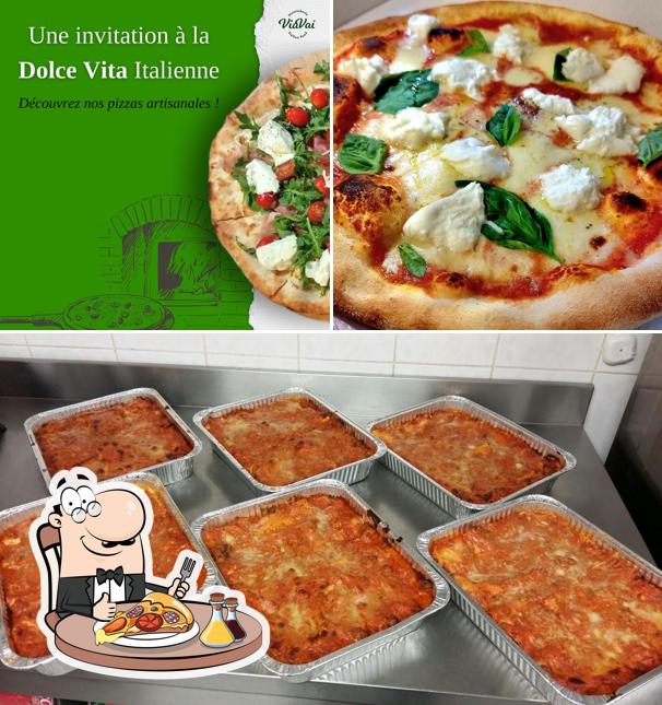 Essayez des pizzas à Via Vai - Italian Food